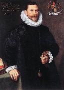 Frans Pourbus Portrait of Petrus Ricardus painting